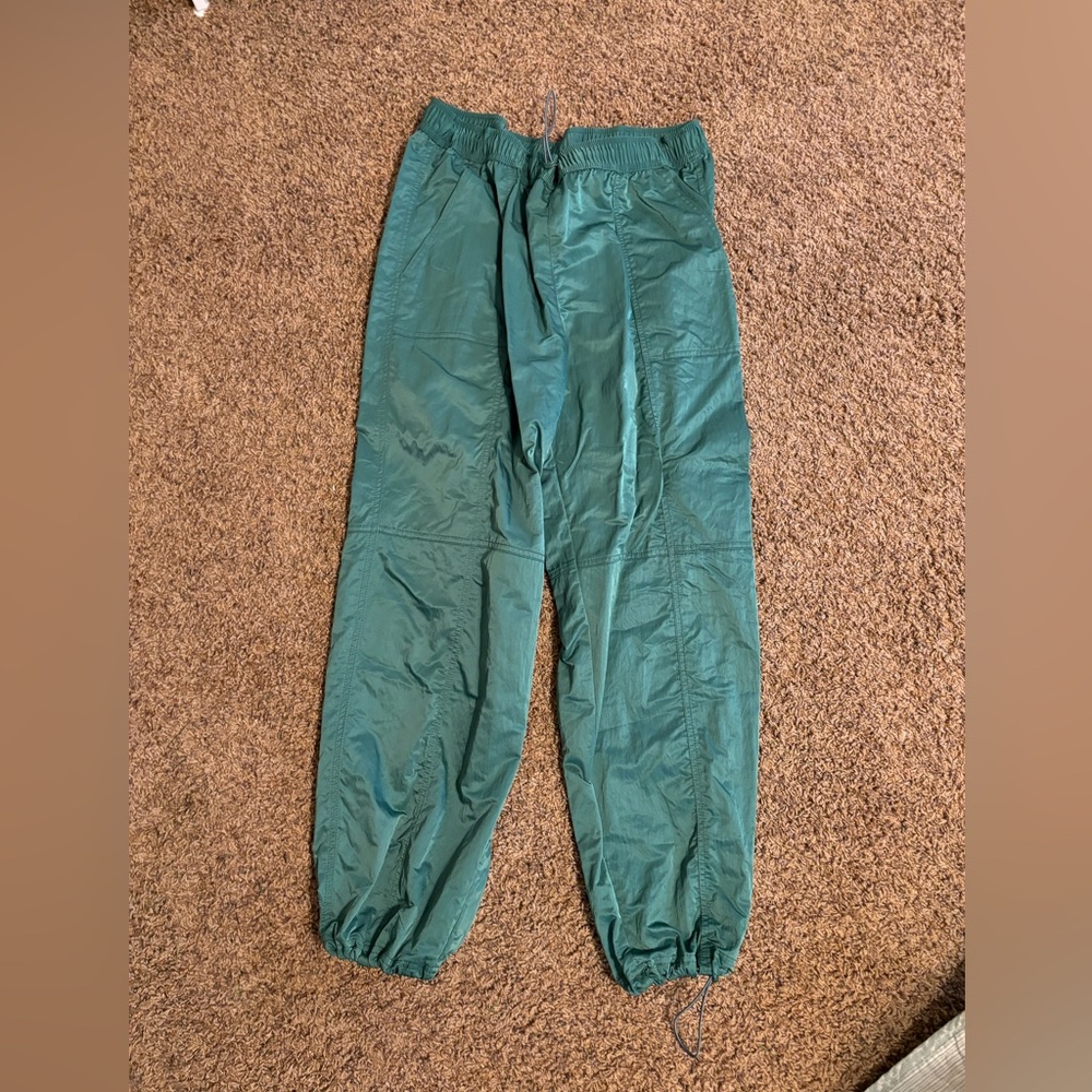 Target green parachutete pants- Large